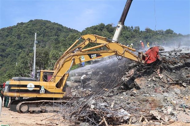 Lãnh đạo Chính phủ gửi Điện thăm hỏi về sự cố sập công trình xây dựng tại Campuchia