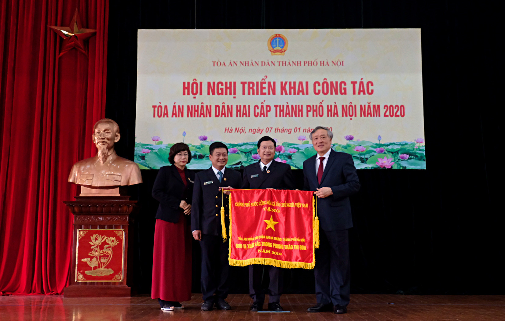TAND hai cấp TP Hà Nội triển khai công tác năm 2020