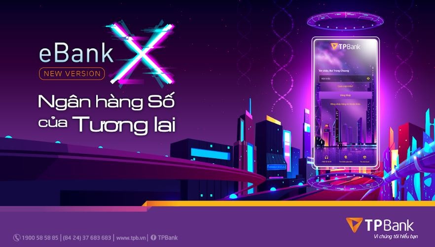 TPBank chi chục triệu đô nâng cấp ứng dụng eBank