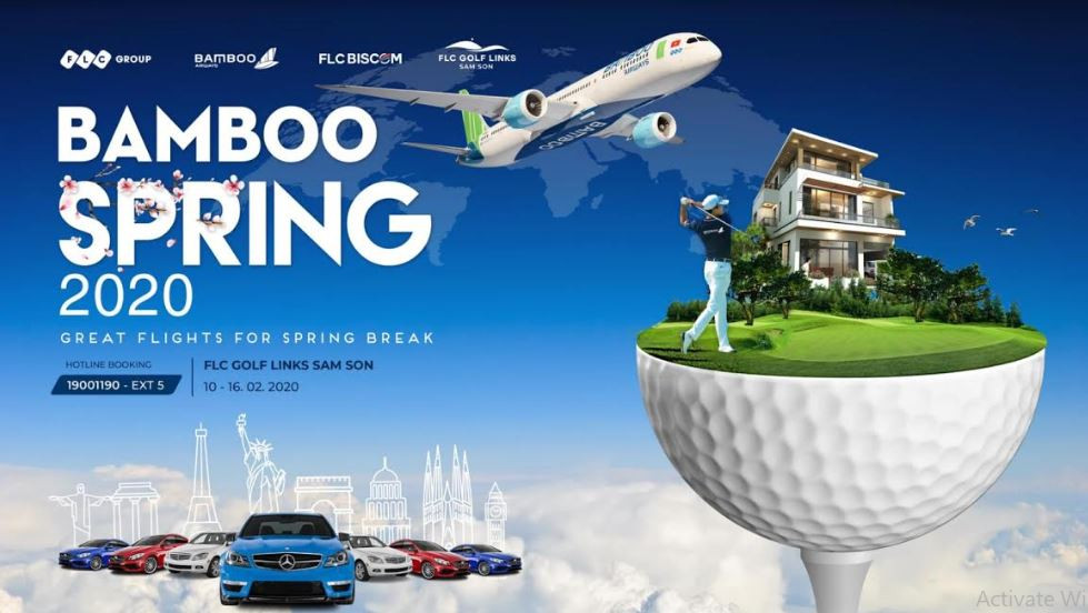 “Bamboo - Chuyến bay mùa xuân”: Giải đấu hấp dẫn cho cộng đồng golfer dịp đầu năm mới
