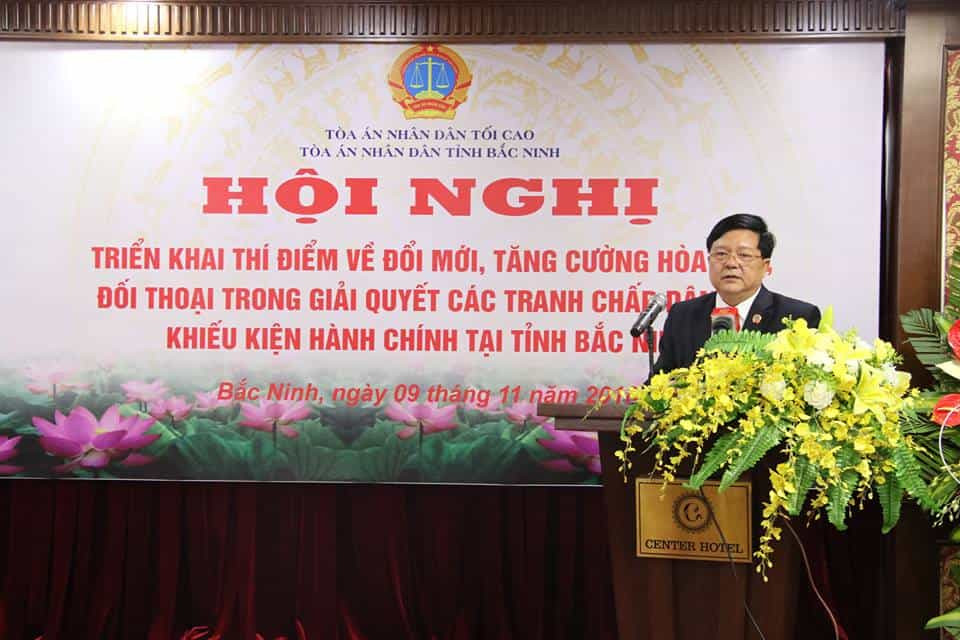 Kinh nghiệm hòa giải, đối thoại thành công tại Tòa án tỉnh Bắc Ninh 