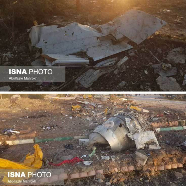 Rơi máy bay ở Iran, 170 người thiệt mạng