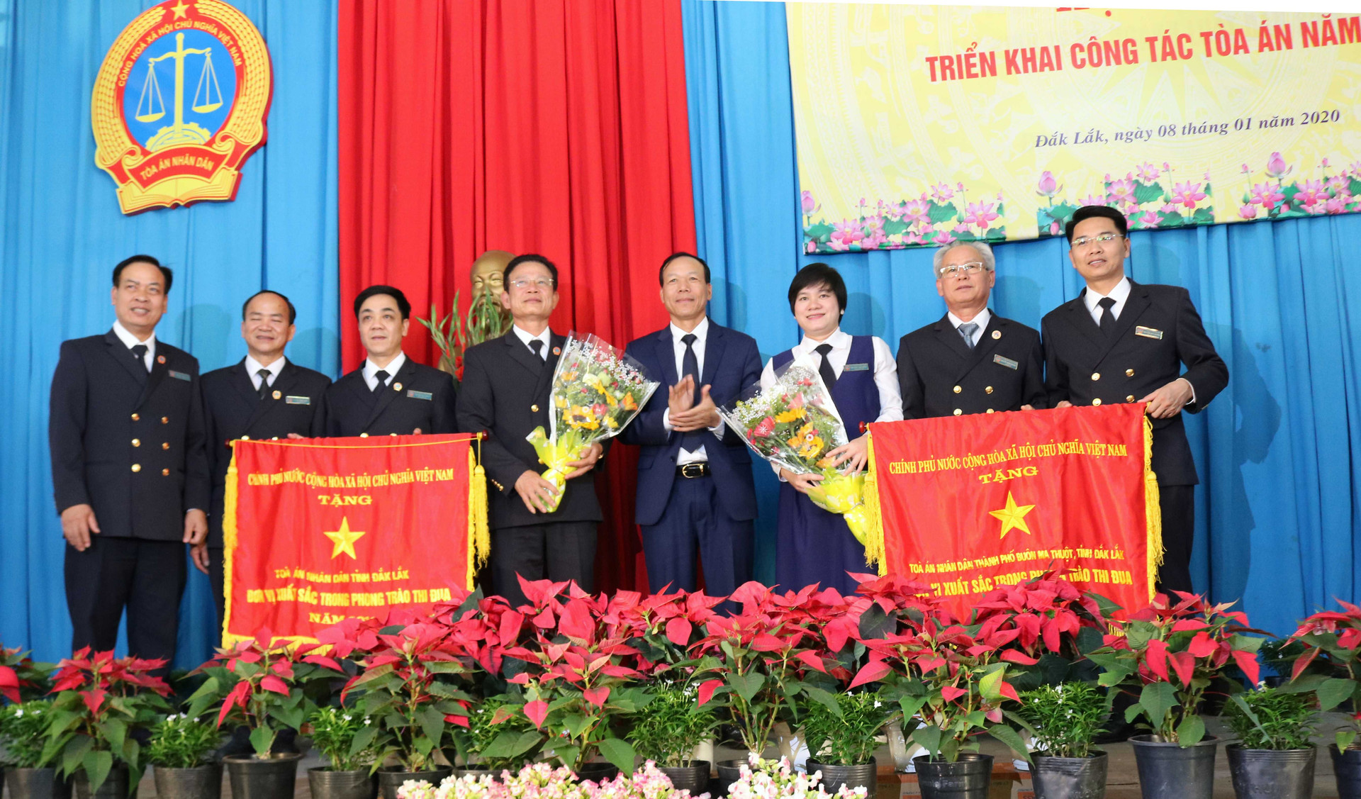 TAND hai cấp tỉnh Đắk Lắk hoàn thành xuất sắc nhiệm vụ năm 2019