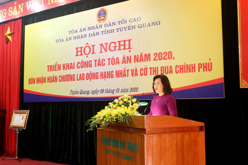 TAND hai cấp tỉnh Tuyên Quang đạt nhiều thành tích xuất sắc trong năm 2019