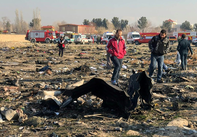Vụ rơi máy bay Ukraine tại Iran: Đa số hành khách không phải người Ukraine