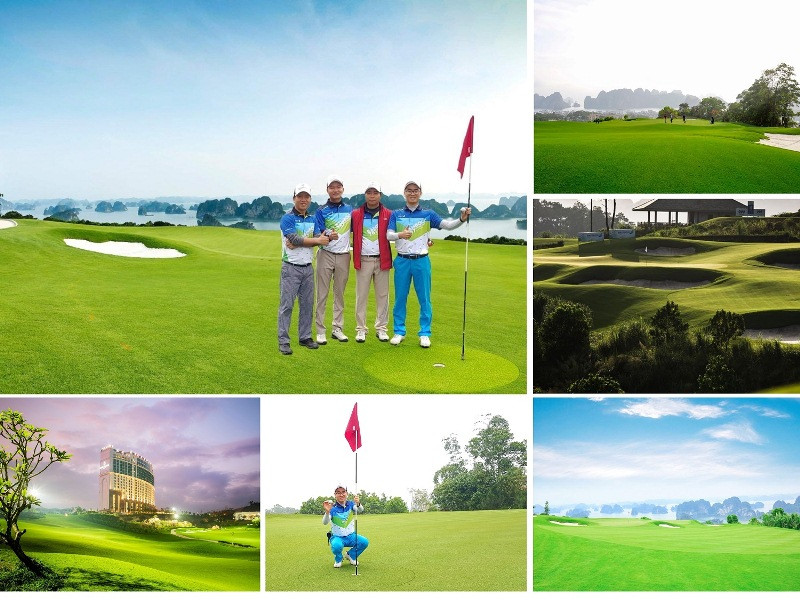Theo chân golfer khám phá sân golf hướng vịnh đẹp như tranh vẽ tại Hạ Long