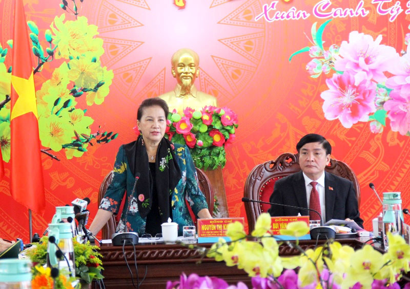 Chủ tịch Quốc hội: Đắk Lắk phải giải quyết tốt mối quan hệ giữa các cộng đồng dân cư