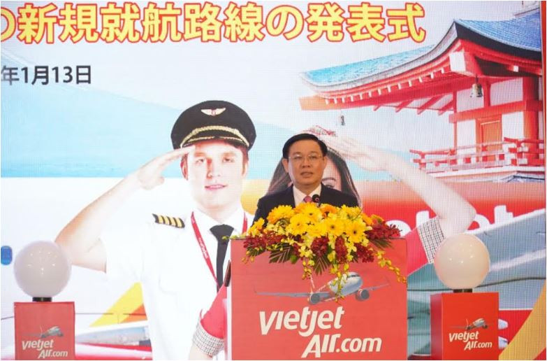Góp phần đẩy mạnh quan hệ Việt - Nhật, Vietjet mở thêm 5 đường bay mới tới “xứ sở mặt trời mọc”