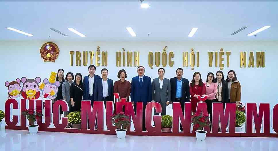 Bí thư Trung ương Đảng, Chánh án TANDTC thăm, chúc Tết Truyền hình Quốc hội Việt Nam