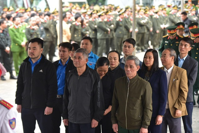 Lễ tang 3 liệt sĩ CAND hy sinh tại Đồng Tâm