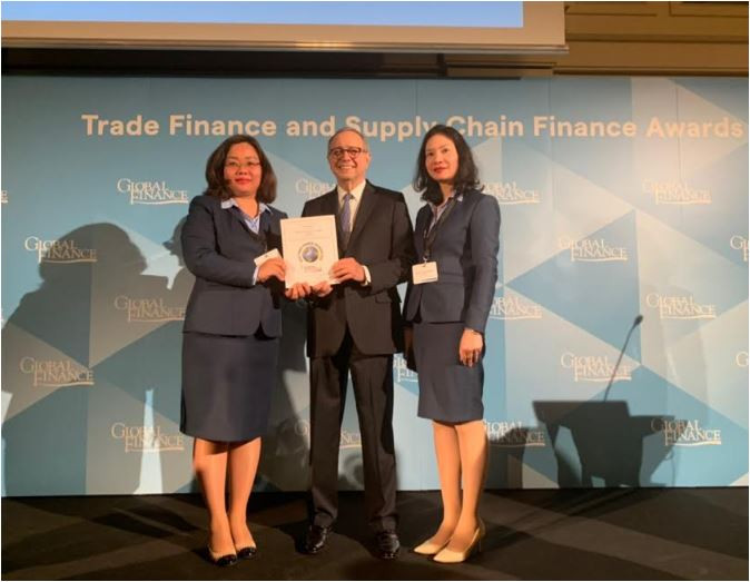 Ngân hàng Việt Nam duy nhất 3 năm liên tiếp giành giải thưởng của Tạp chí Global Finance 