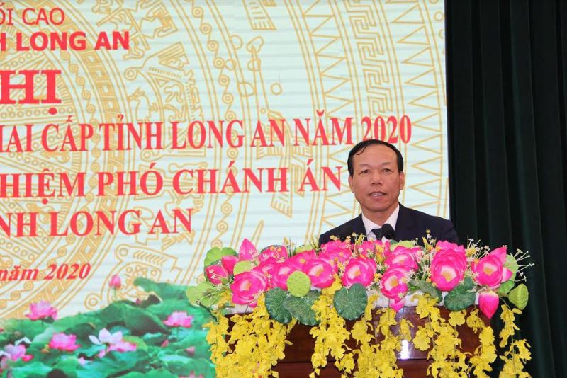 TAND hai cấp tỉnh Long An triển khai công tác năm 2020