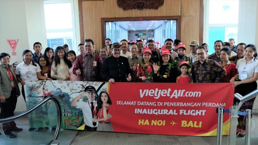 Đón Xuân rộn ràng cùng Vietjet với đường bay thẳng đầu tiên kết nối Hà Nội – Bali