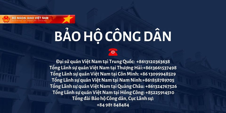 Cập nhật tình hình công dân Việt Nam tại Trung Quốc trong dịch do virus corona