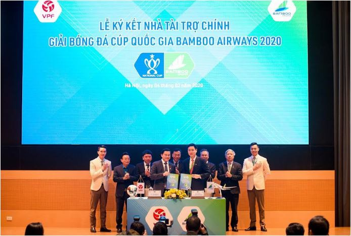 Bamboo Airways là nhà tài trợ chính Giải Cúp Quốc gia Bamboo Airways 2020 năm thứ hai