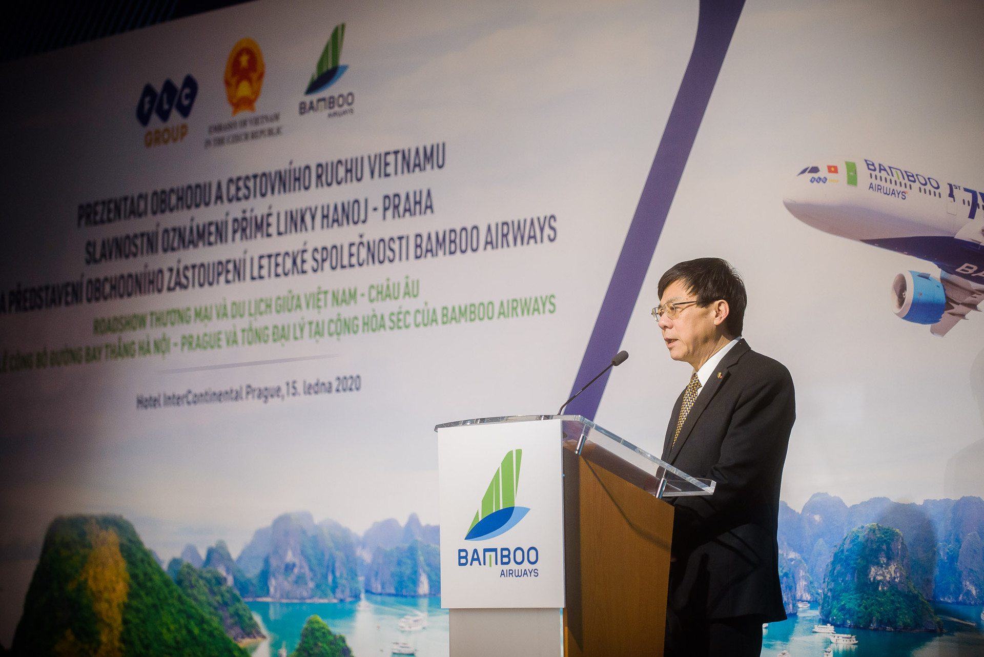 Cấp phép cho Bamboo Airways khai thác đường bay thẳng Hà Nội – Praha