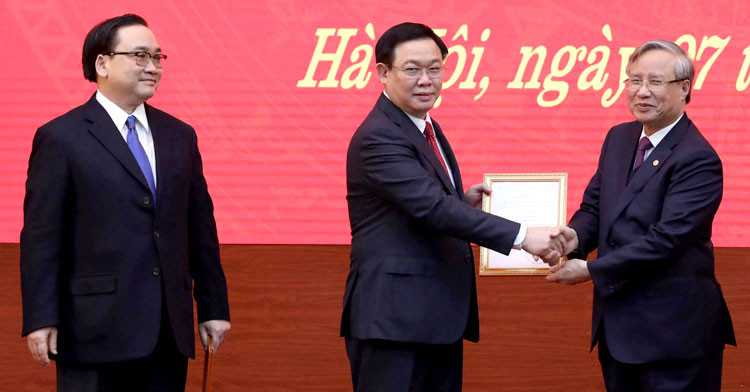 Bộ Chính trị phân công ông Vương Đình Huệ làm Bí thư Thành ủy Hà Nội