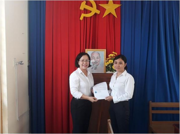 TAND tỉnh Tây Ninh trao tiền trợ cấp của Quỹ tình nghĩa Tòa án nhân dân
