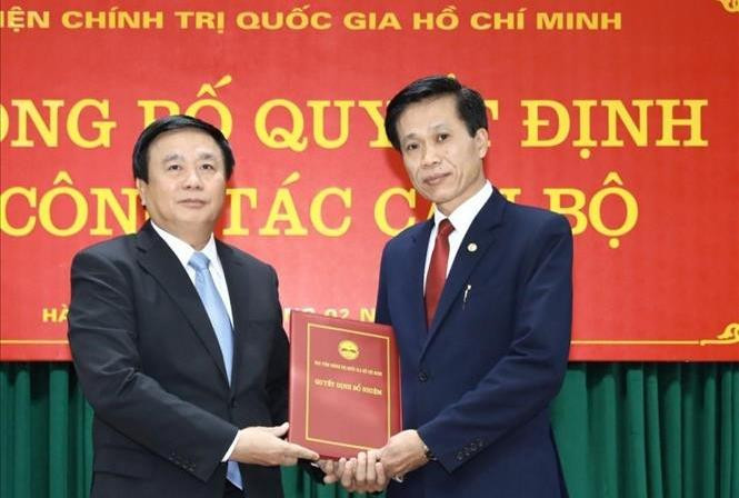 Ban Bí thư bổ nhiệm 2 Phó Giám đốc Học viện Chính trị quốc gia Hồ Chí Minh