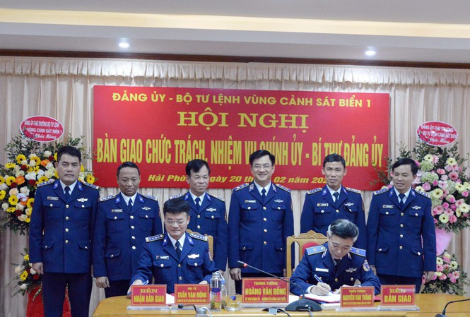 Quân ủy Trung ương bổ nhiệm Chính ủy, Bí thư Đảng ủy Vùng Cảnh sát biển 1
