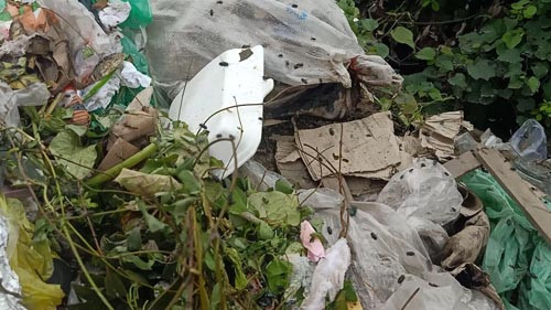 Nghệ An: Kinh hãi bãi rác tự phát gây ô nhiễm tại phường Vinh Tân