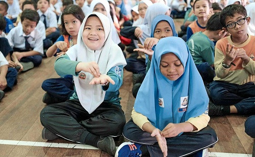 Bộ Giáo dục Malaysia phát hành chiến dịch giữ cho tay học sinh luôn sạch