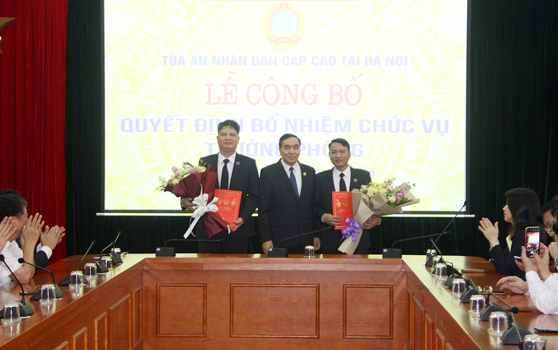 TAND cấp cao tại Hà Nội bổ nhiệm các chức vụ quản lý