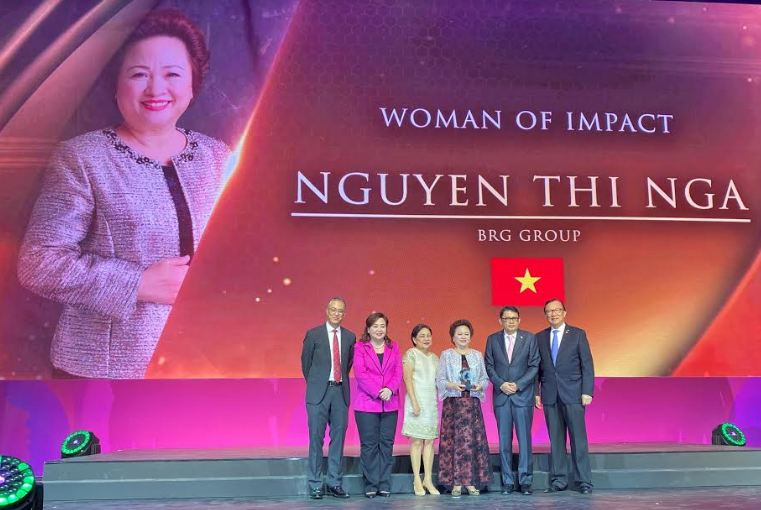 Chủ tịch Tập đoàn BRG được vinh danh Nữ Doanh nhân có tầm ảnh hưởng lớn khu vực ASEAN
