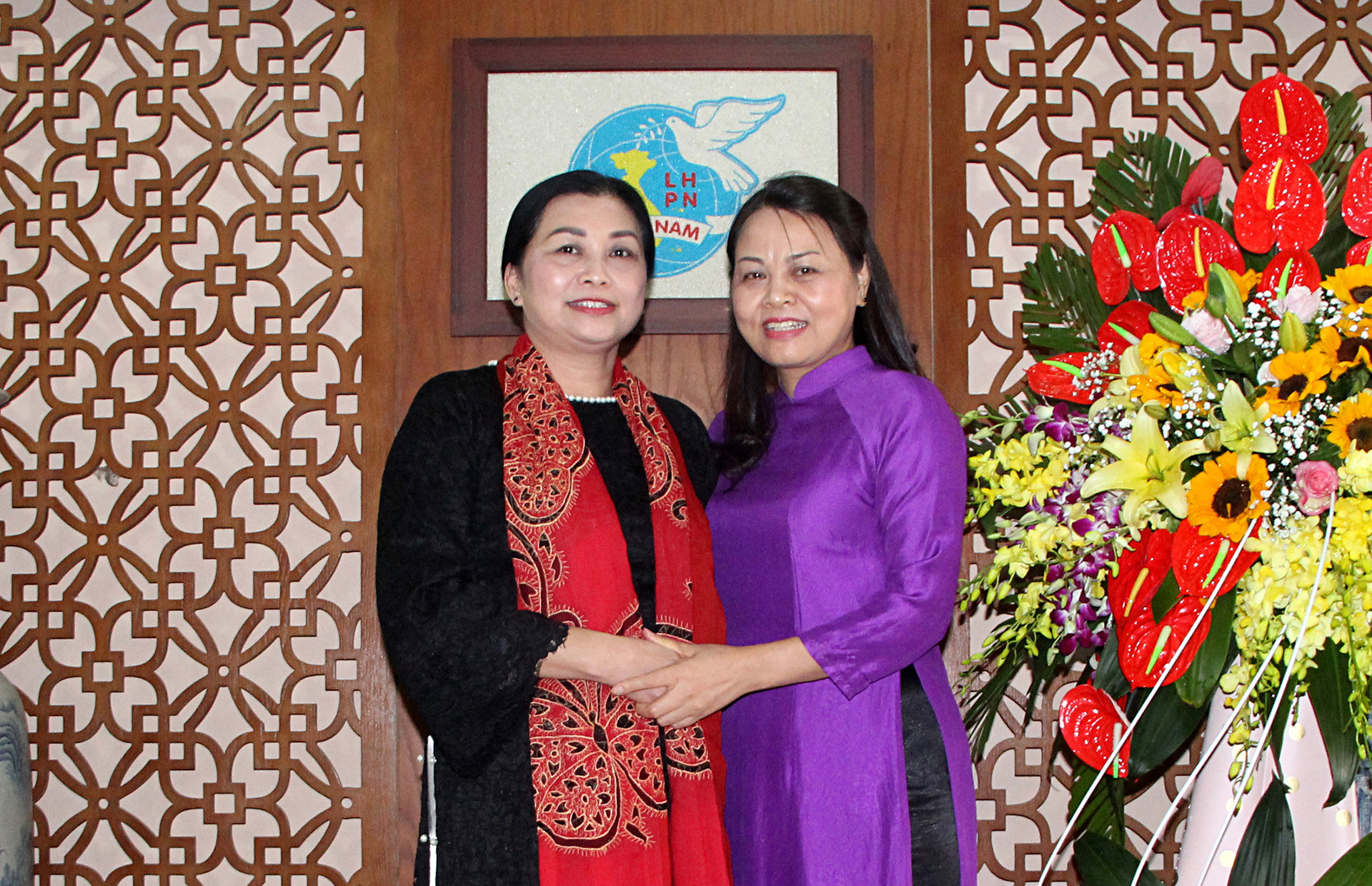 TANDTC chúc mừng Hội Liên hiệp Phụ nữ Việt Nam nhân ngày 8/3