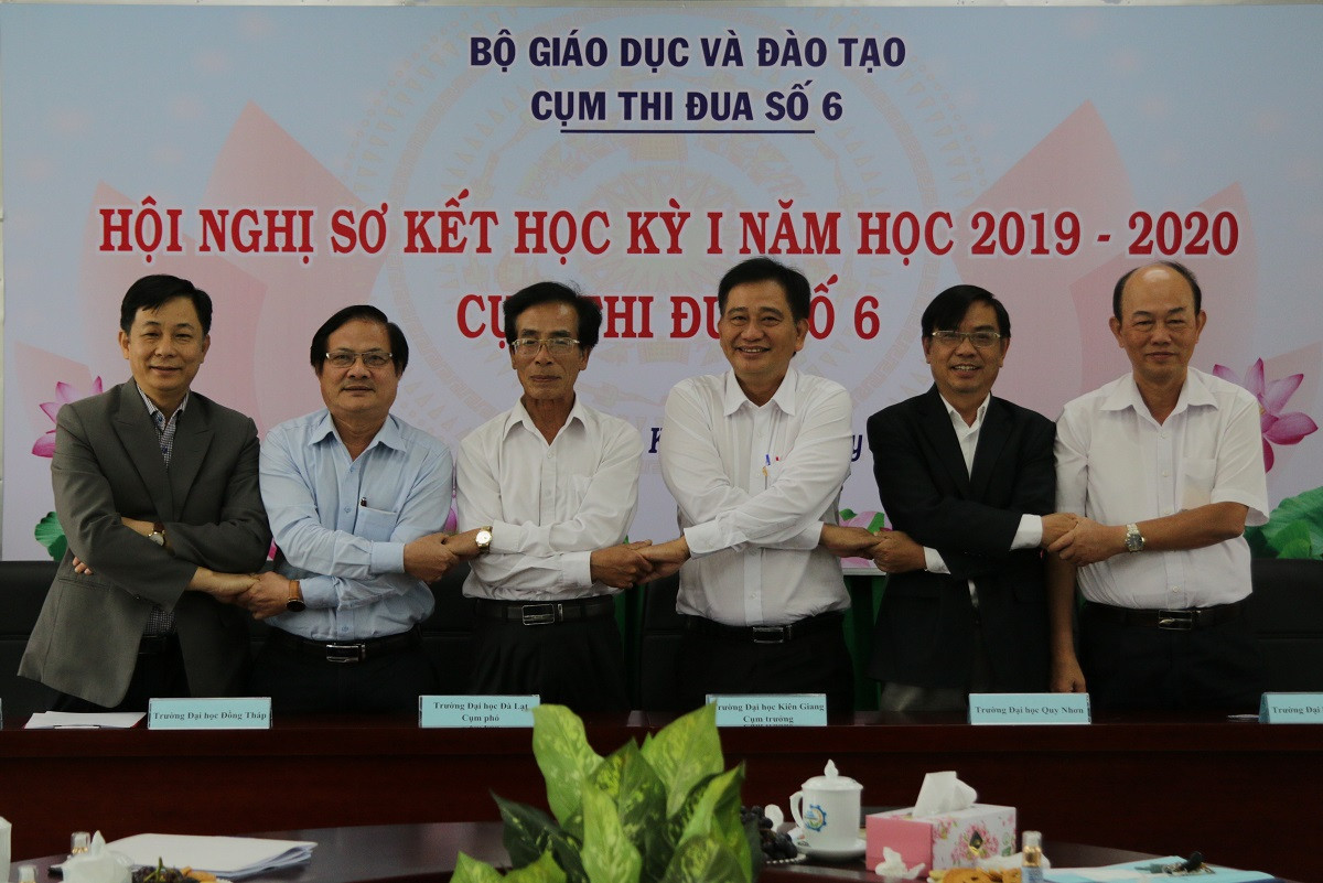Kiên Giang: Cụm thi đua số 6 tổ chức Hội nghị sơ kết năm học 2019 – 2020