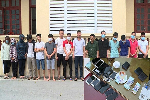 Thanh Hóa: Triệt phá ổ xóc đĩa, bắt giữ 15 đối tượng