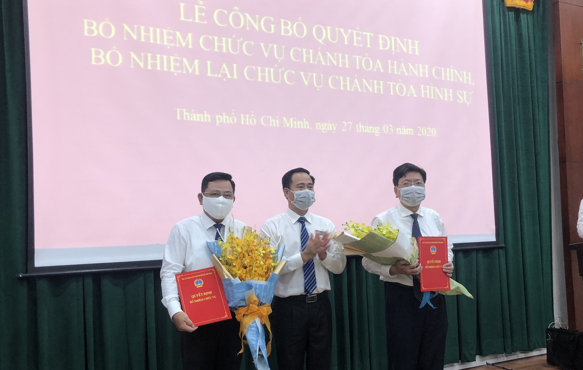 TAND TP.HCM bổ nhiệm chức vụ Chánh tòa chuyên trách