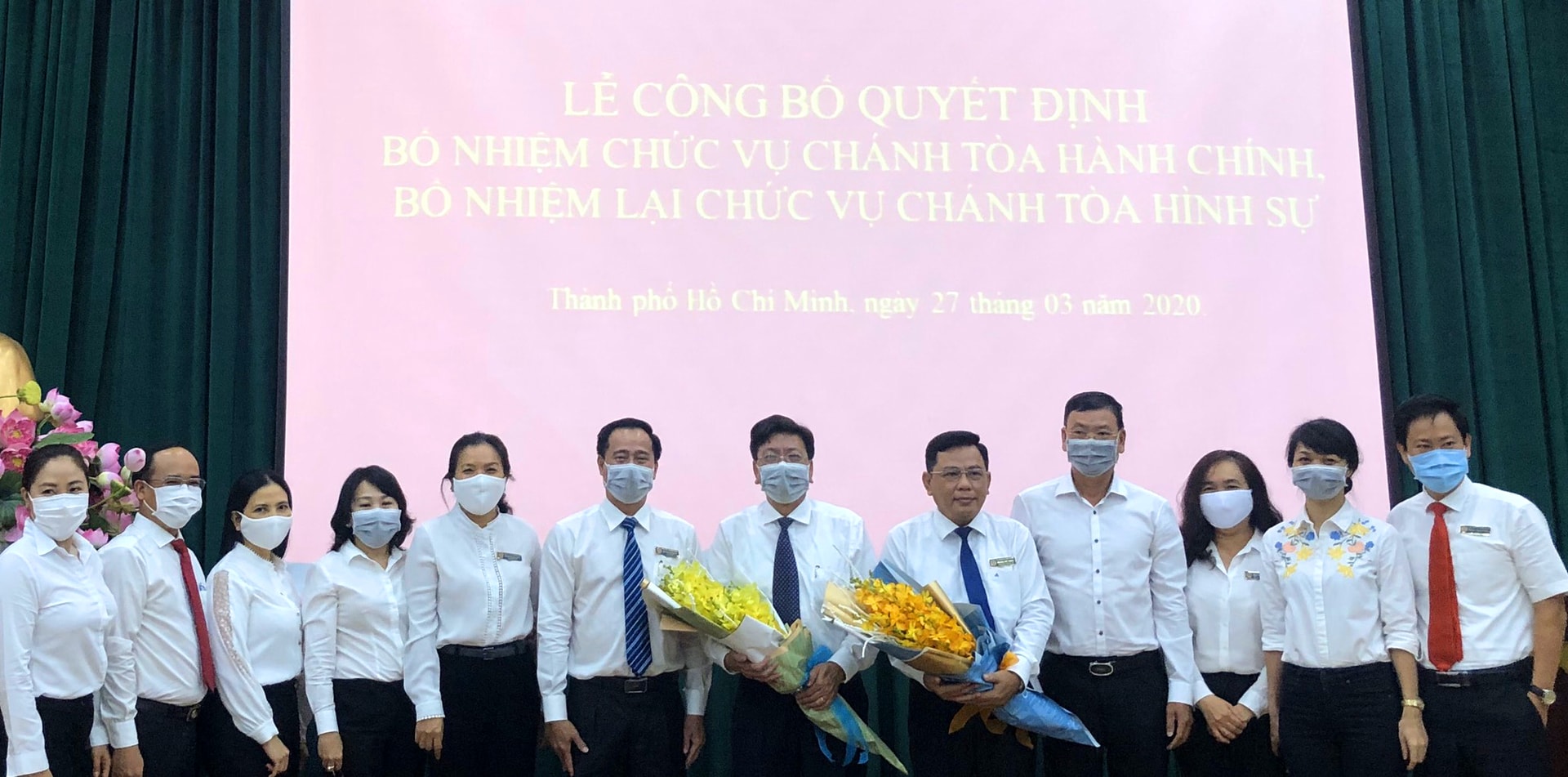 TAND TP.HCM bổ nhiệm chức vụ Chánh tòa chuyên trách