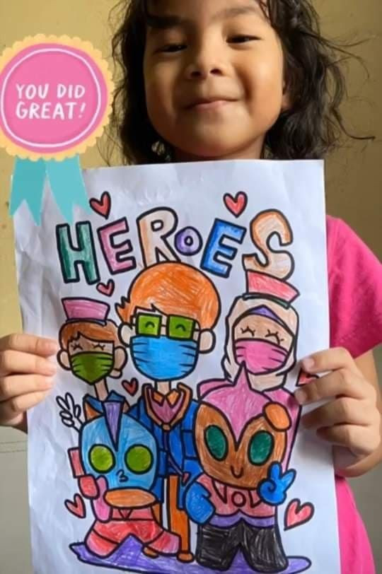 Họa sĩ người Malaysia tạo ra những bức vẽ hàng ngày cho trẻ em
