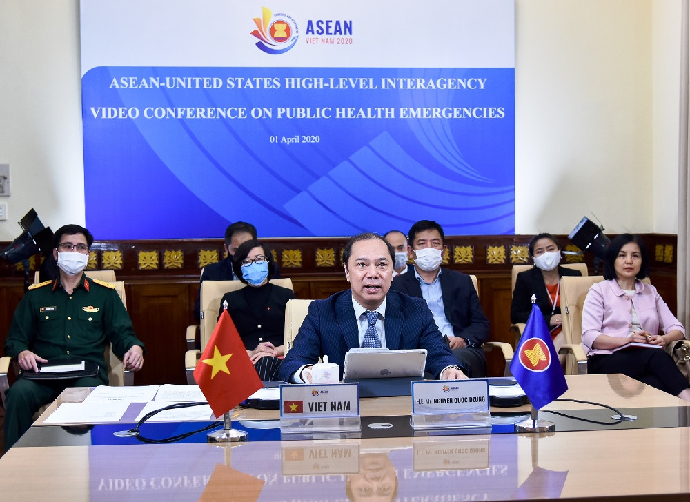 ASEAN - Mỹ họp trực tuyến về ứng phó với COVID-19