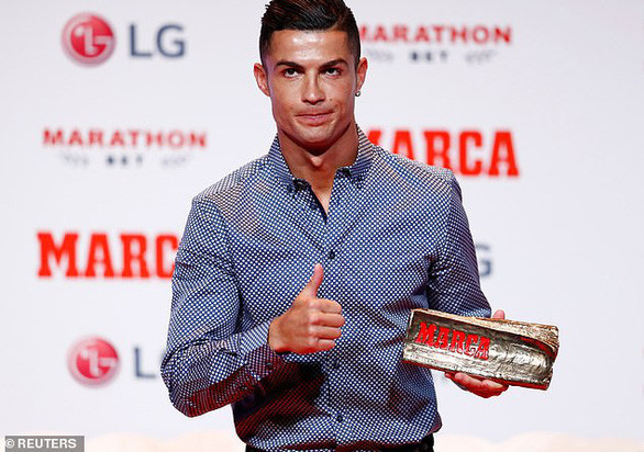 Cristiano Ronaldo giành Quán quân danh hiệu cầu thủ hay nhất mọi thời đại
