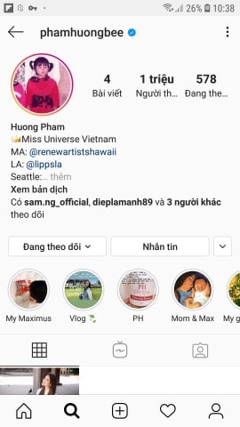 Phạm Hương khóa tài khoản IG sau nghi vấn mang thai lần 2?