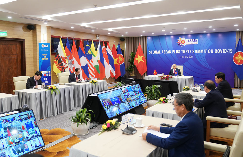 Hội nghị ASEAN+3: Đoàn kết, chia sẻ, hợp tác để cùng nhau chiến thắng COVID-19