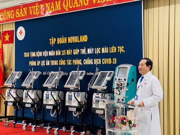 Novaland đồng hành cùng việc tăng tốc trong cuộc đua đẩy lùi dịch bệnh Covid-19