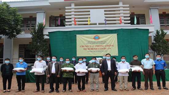 TAND tỉnh Sơn La chung tay cùng cộng đồng phòng, chống dịch Covid-19