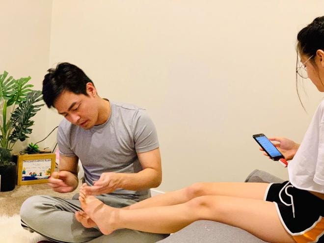 nhan sắc con gái Phan Anh 2