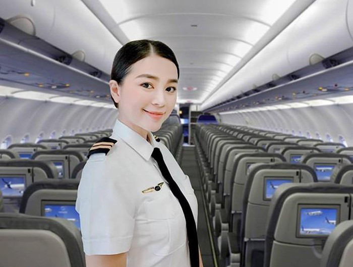 Nhan sắc quyến rũ của nữ diễn viên Việt quyết tâm 'bẻ lái' làm phi công hãng hàng không Bamboo Airways