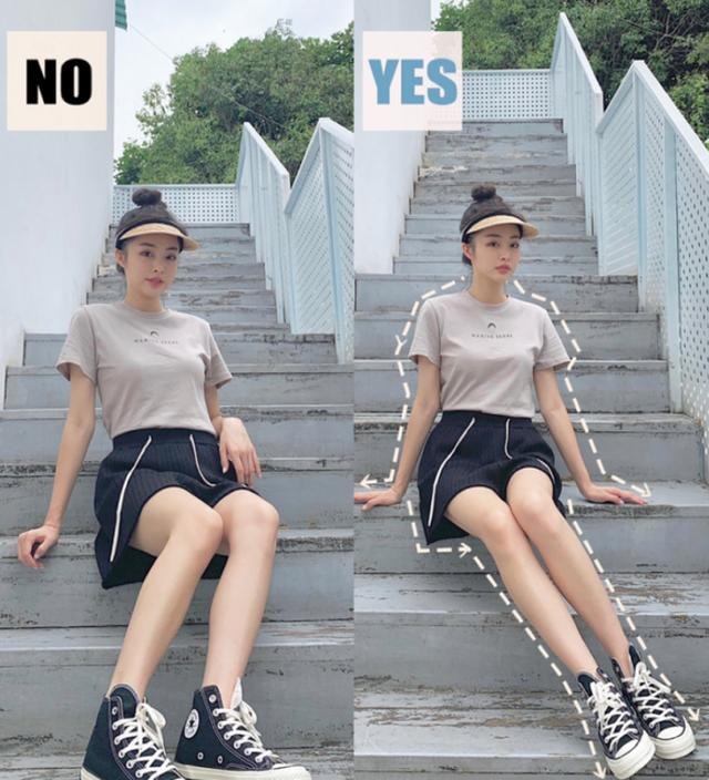 tư thế chụp ảnh đẹp 2