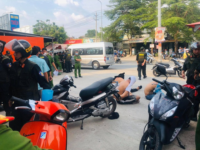 Hàng trăm cảnh sát Đồng Nai truy bắt nhóm giang hồ thu tiền bảo kê vùng ven khu công nghiệp