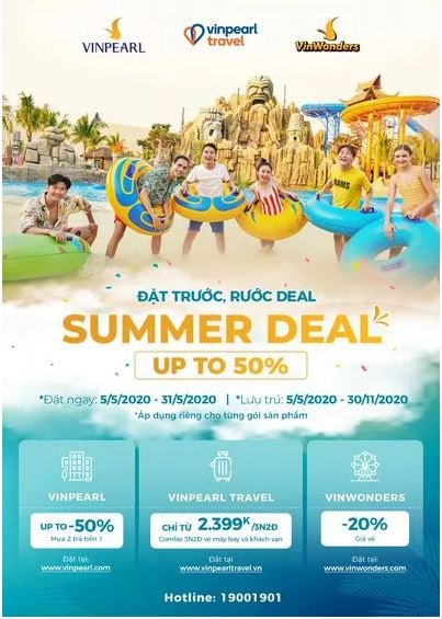 Đón hè 2020, săn voucher kỳ nghỉ 5 sao Vinpearl siêu ưu đãi đến 50%