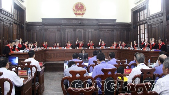 Hội đồng Thẩm phán biểu quyết bác kháng nghị giám đốc thẩm