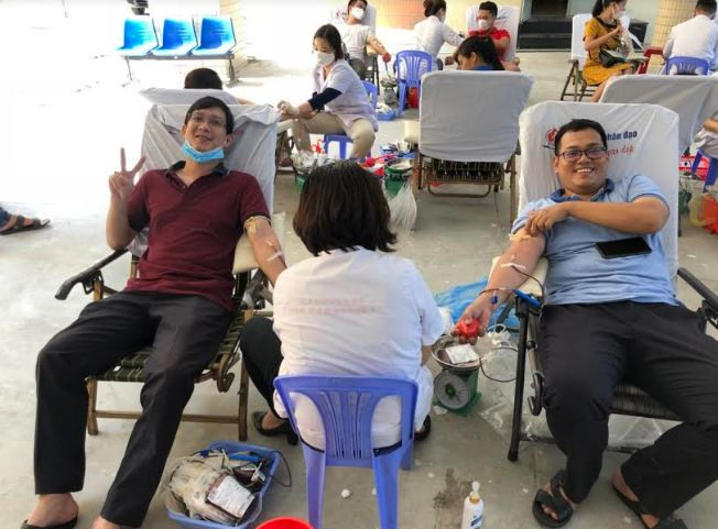 Cán bộ công chức TAND Cấp cao tại Đà Nẵng hiến máu nhân đạo