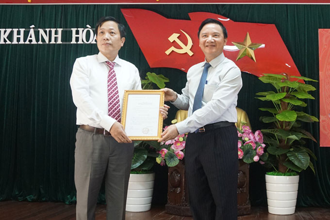 Ban Bí thư điều động Ủy viên UBKT Trung ương làm Phó Bí thư tỉnh Khánh Hòa