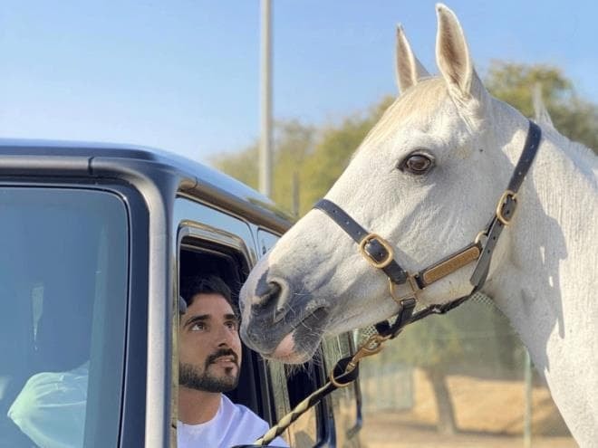 Loạt ảnh đẹp trai đến tê dại của Thái tử Dubai 8