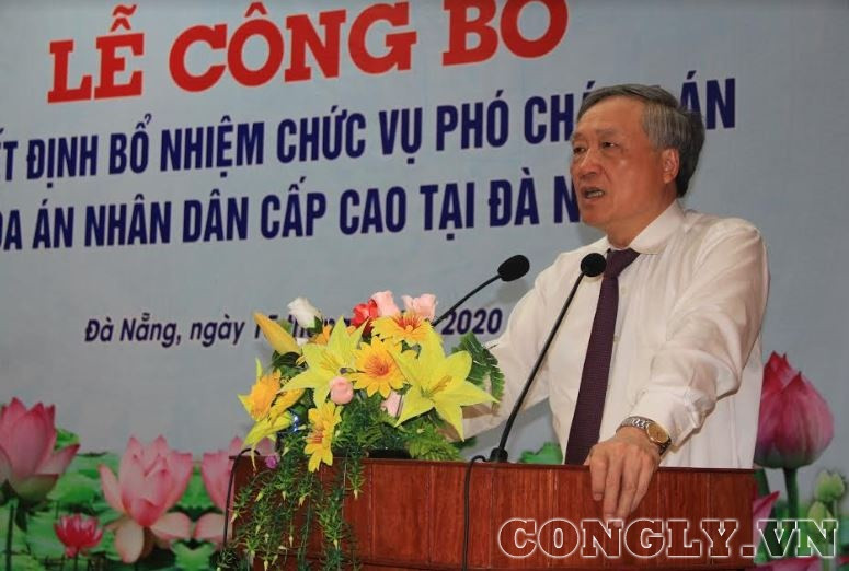 Trao quyết định bổ nhiệm Phó Chánh án TAND cấp cao tại Đà Nẵng